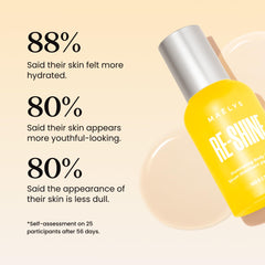 MAËLYS Re-Shine finish yields subtle glow and smooth skin.
