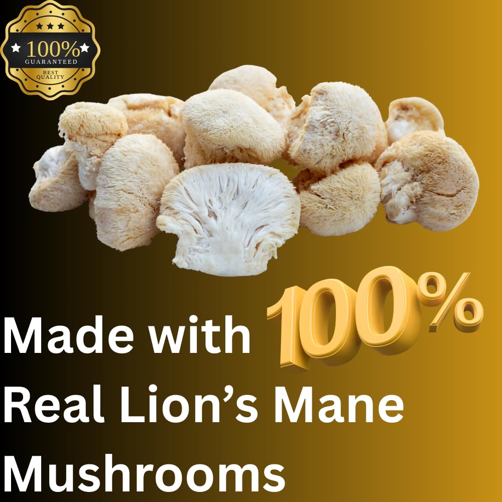 Mag Mushrooms Lion's Mane naturally grown farm setting emphasizes clean sourcing