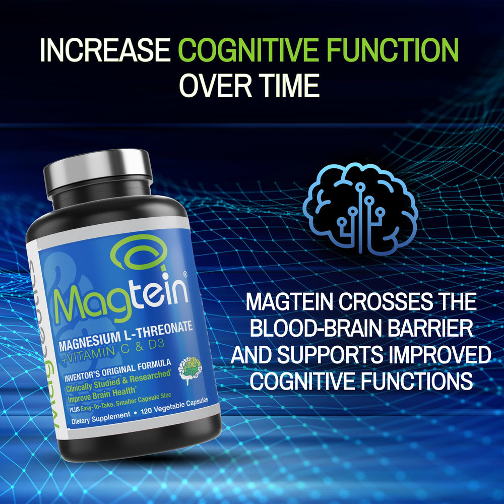 Daytime scene with Magtein for focused, energized routine.