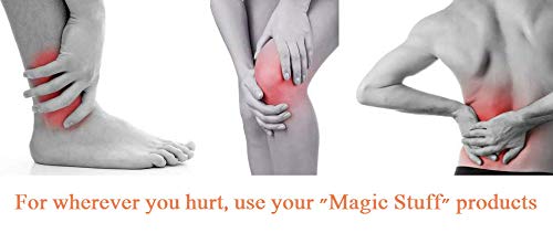 Magic Stuff A sunburn cooling soothes irritated skin gently.