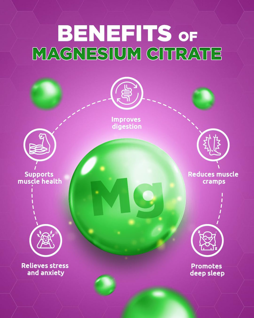 Magicmac Plus bottle on a wooden surface indicating premium quality.