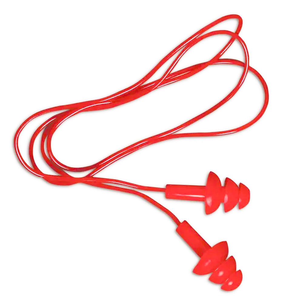 MAGID E2 earplugs case attachment on belt loop for easy carrying.