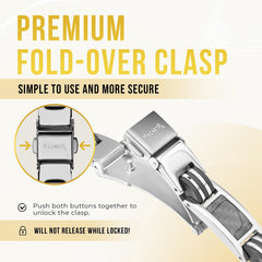 MagnetRX sizing tool included for precise bracelet adjustments