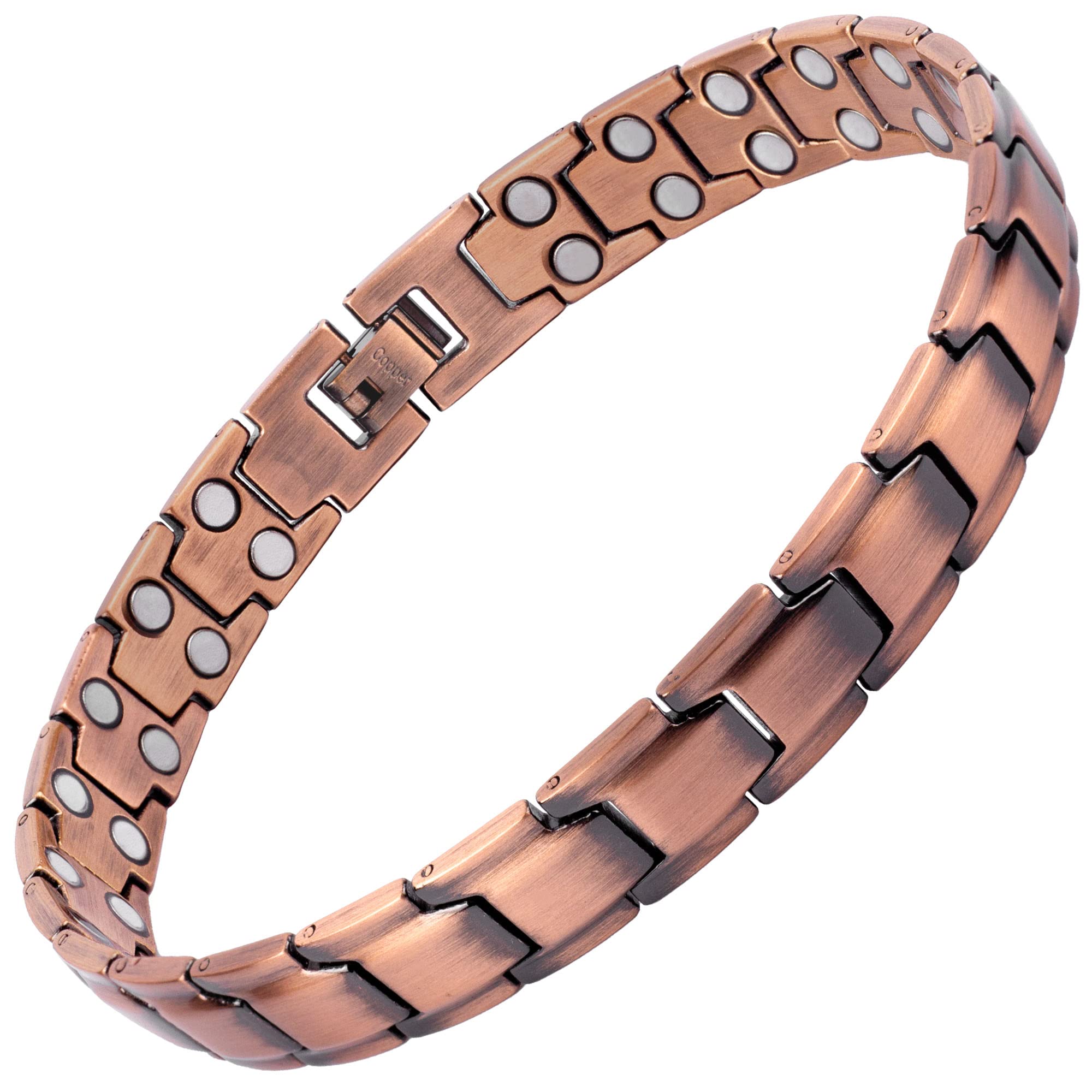 Care instructions for MagnetRX copper ankle bracelet to maintain appearance