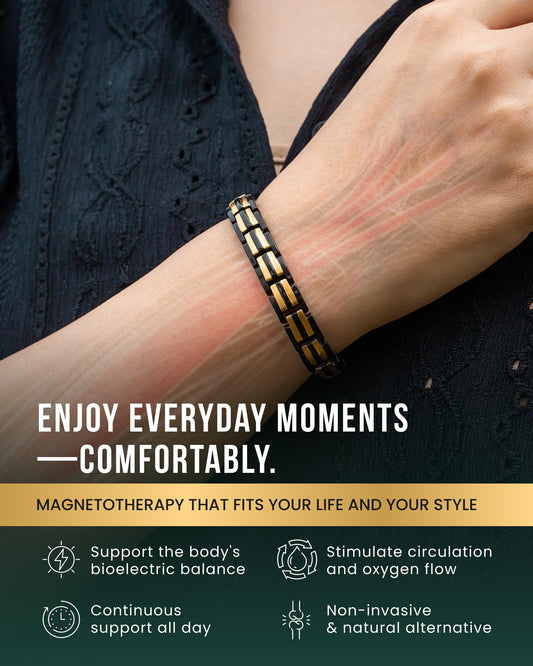 MagnetRX EllipseMAX butterfly clasp detail for a secure, comfortable fit.