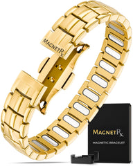 MagnetRX EllipseMAX close-up bracelet showing premium titanium durability