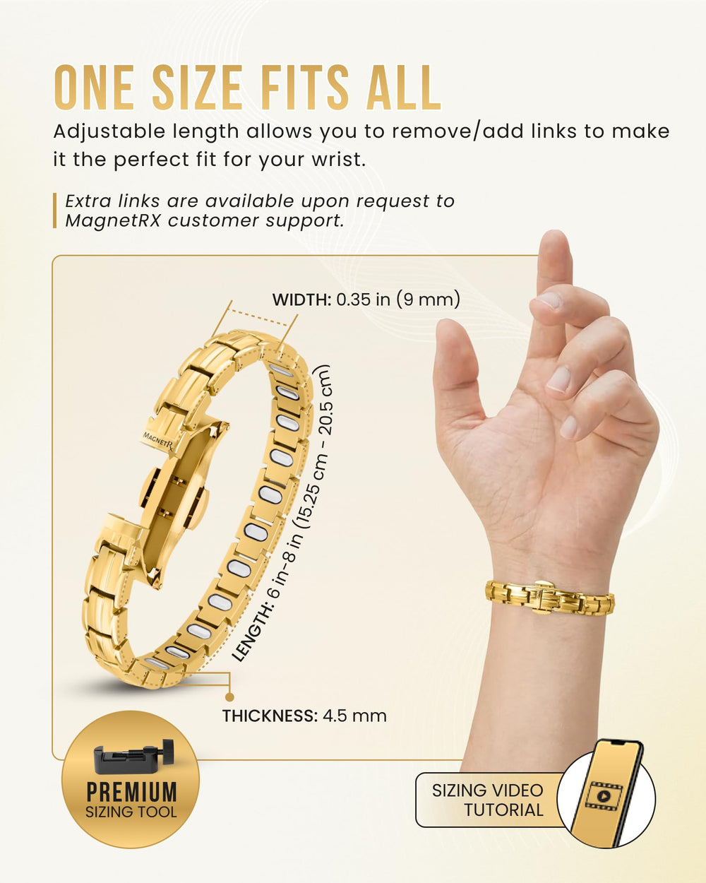 EllipseMAX gift box presentation with sizing tool and manual