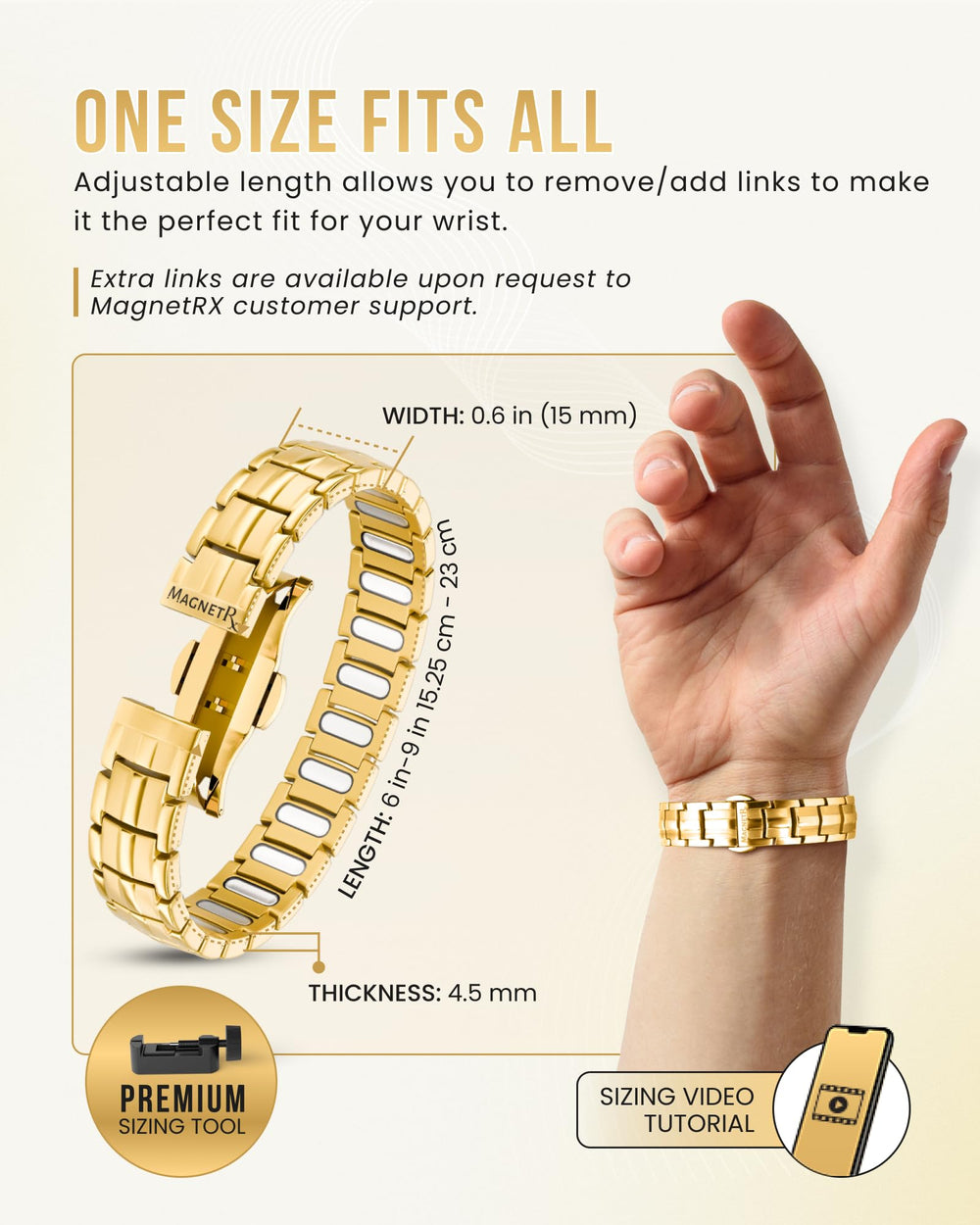 MagnetRX EllipseMAX gift box including sizing tool for gifting