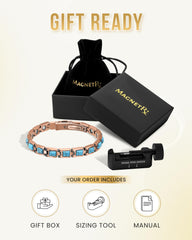 MagnetRX magnetic bracelet with neodymium magnets for daily wear.