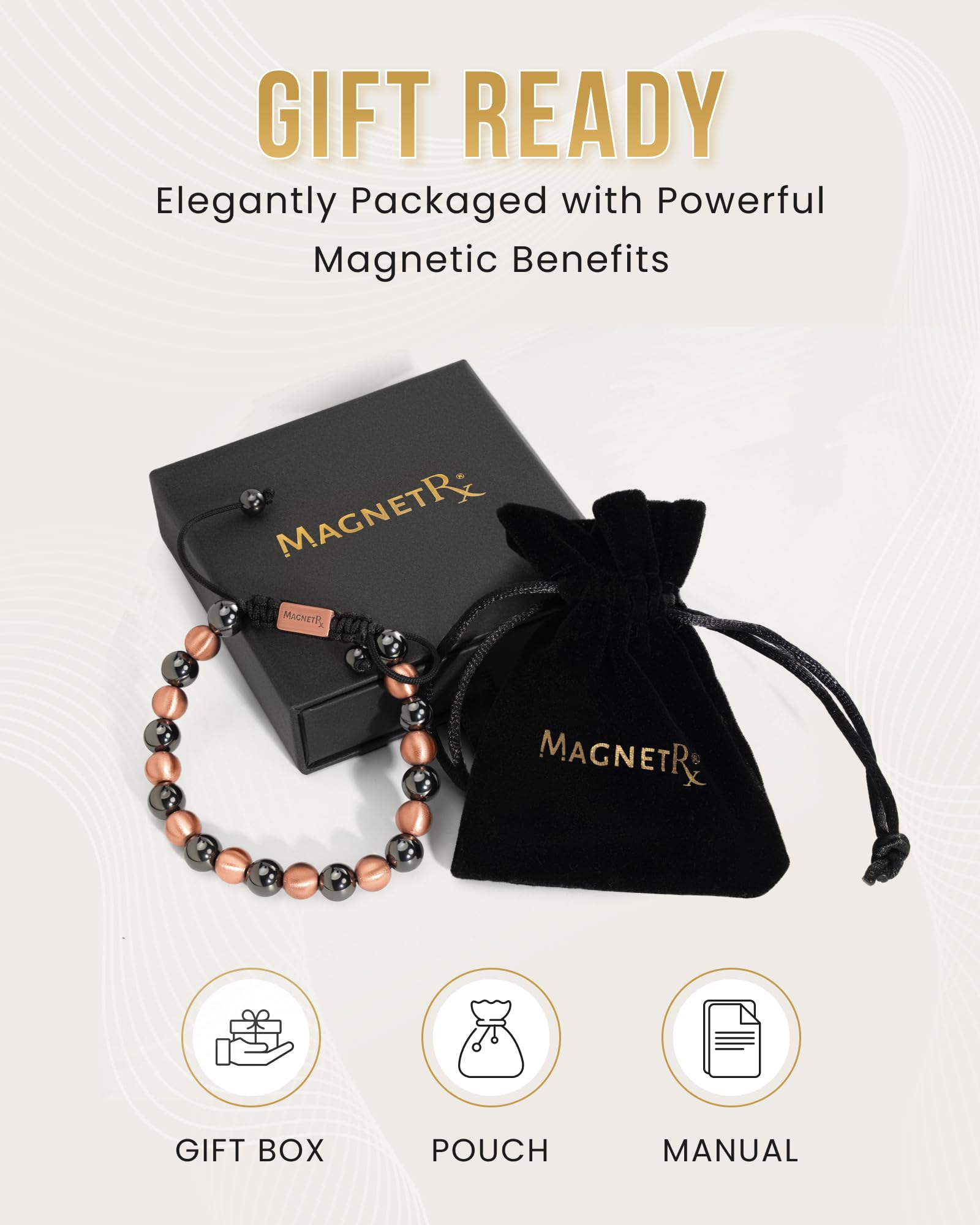 MagnetRX Unisex design pairs with any outfit for versatile style.