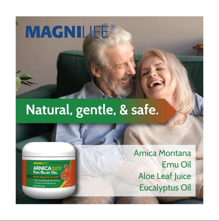 Arnica gel on a bruise area illustrating gentle reduction of discoloration.