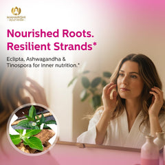 Maharishi Ayurveda Healthy Hair & Nails packshot for daily routine