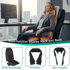 MAIBOLE adjustable neck rollers adapt to different heights for personalized comfort.