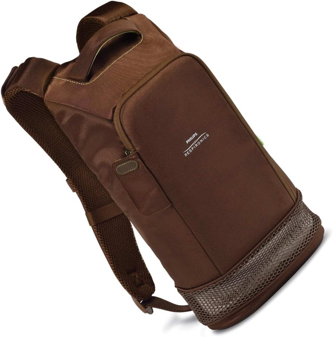 Main Clinic Supply backpack for SimplyGo Mini keeps portable oxygen supplies organized on the go.