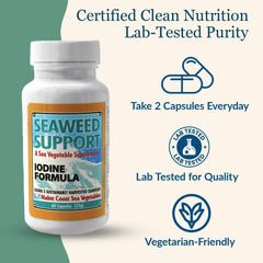 Ingredients highlights include bladderwrack, alaria, rockweed, dulse and sea lettuce.