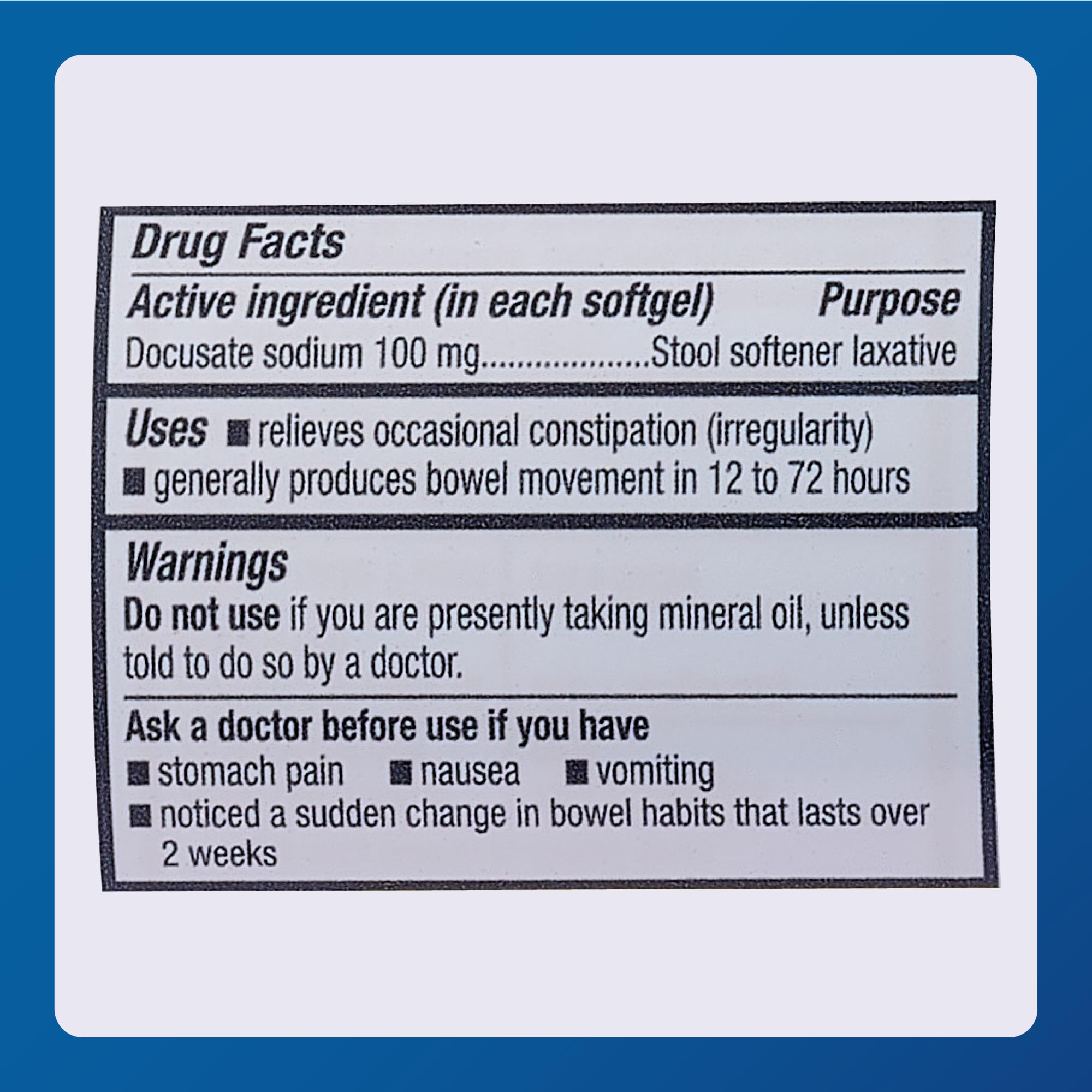 MAJOR softgels on shelf, discreet and travel-friendly packaging for families.