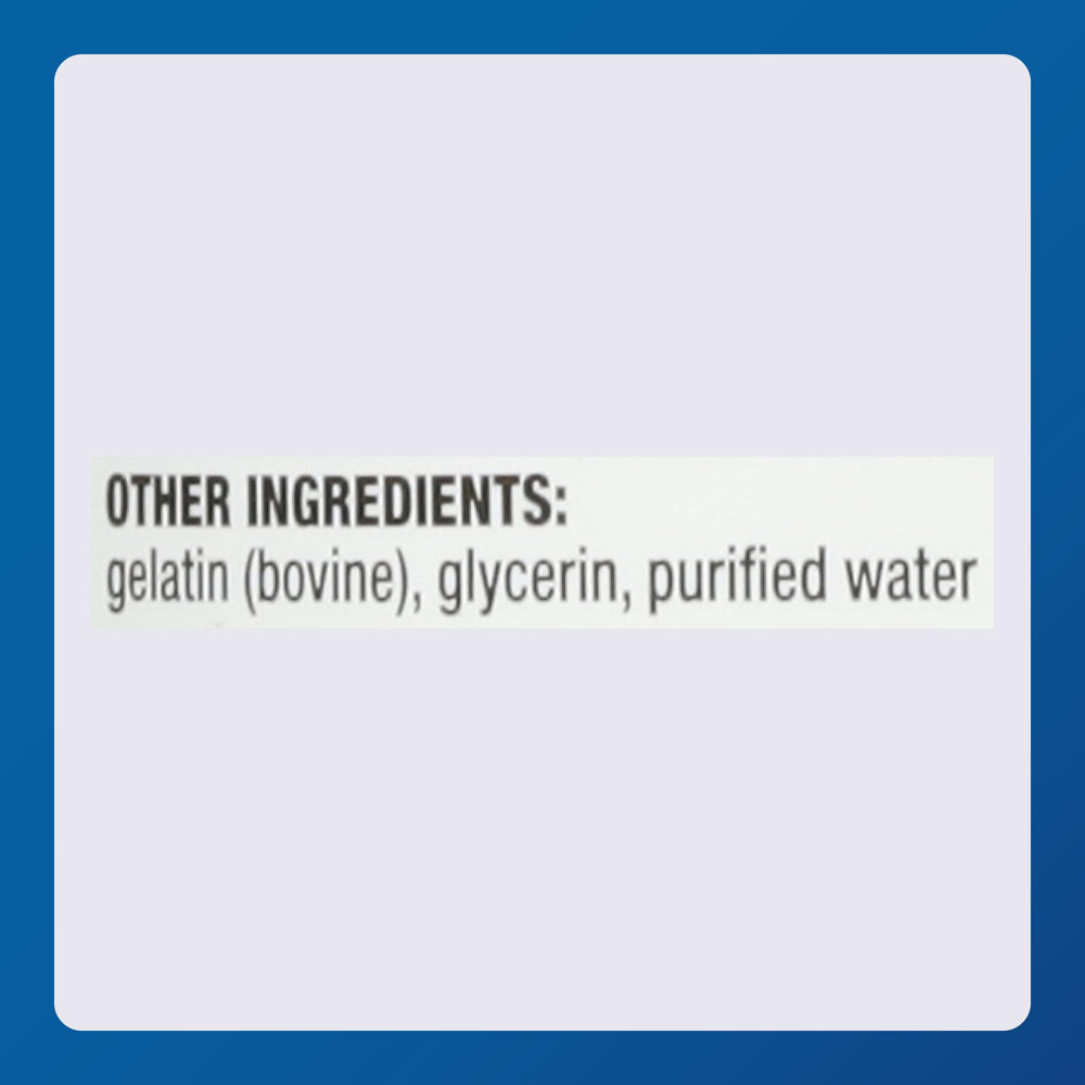 MAJOR Fish Oil Softgels bottle on kitchen counter for everyday use