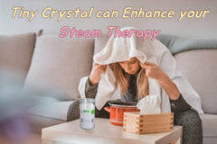 MAK Menthol Crystals mixed with essential oils for scents