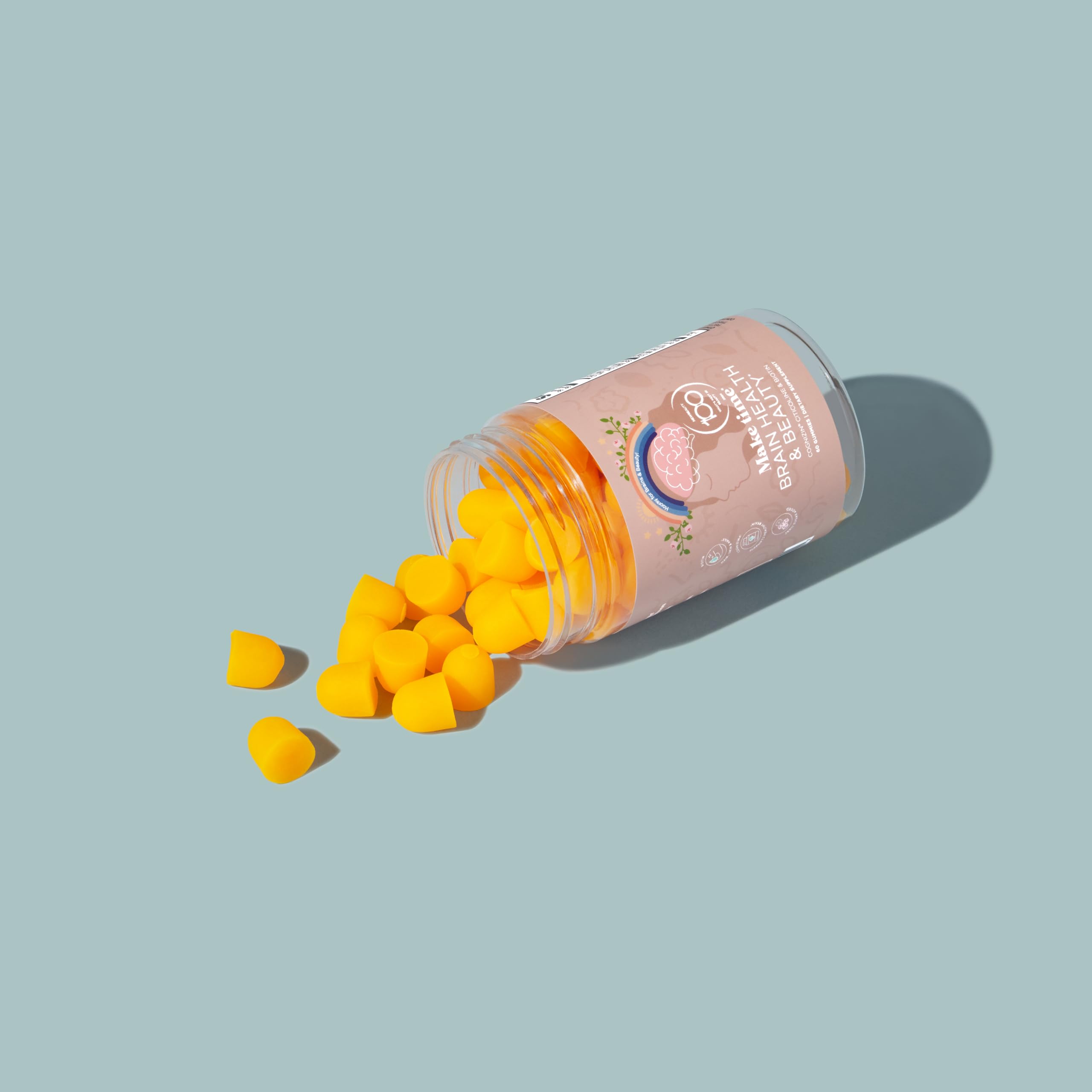Two-gummies daily dose fits easily into your routine.