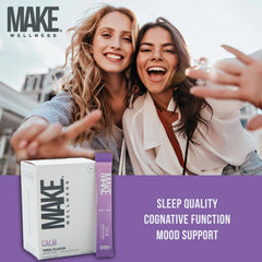 Make Wellness CALM with ashwagandha for adaptogenic support.
