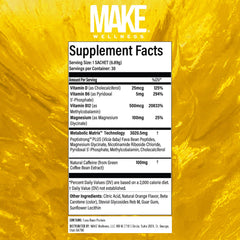 Make Wellness FIT Peptides shaker demonstrating fast absorption after training.