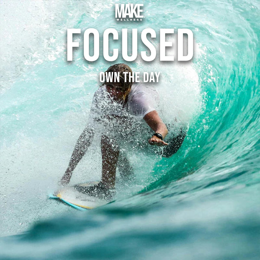 Make Wellness Focused study desk scene promoting focus during work.