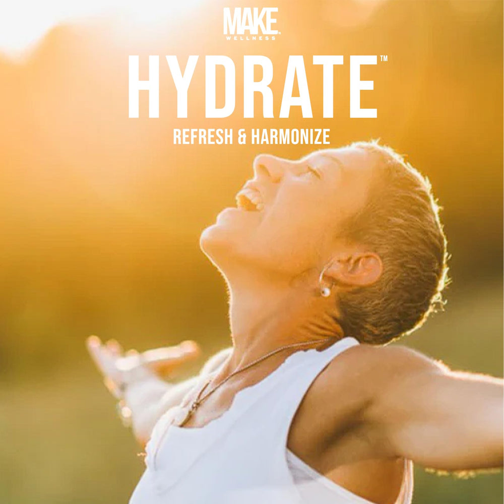 Make Wellness HYDRATED in action with an active user after exercise
