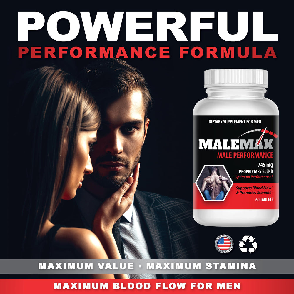 MaleMax box packaging on display with secure carton