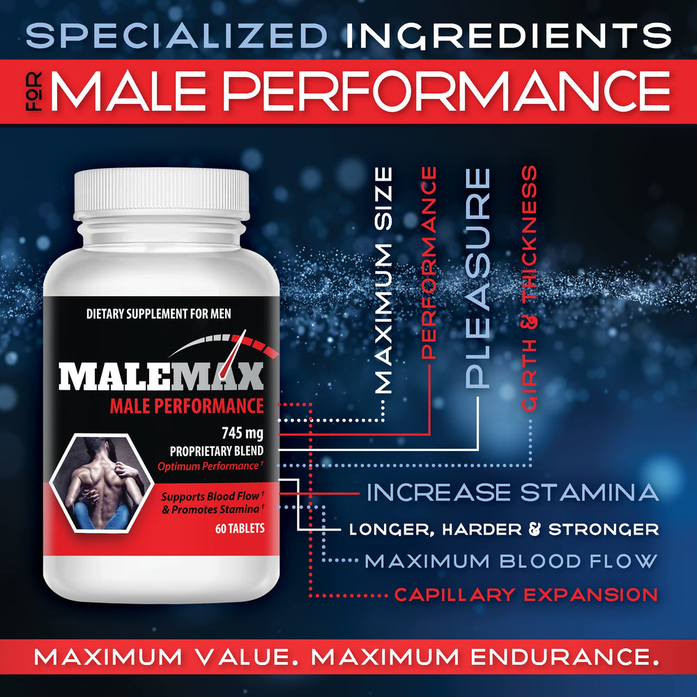 MaleMax usage guide illustrating simple daily routine