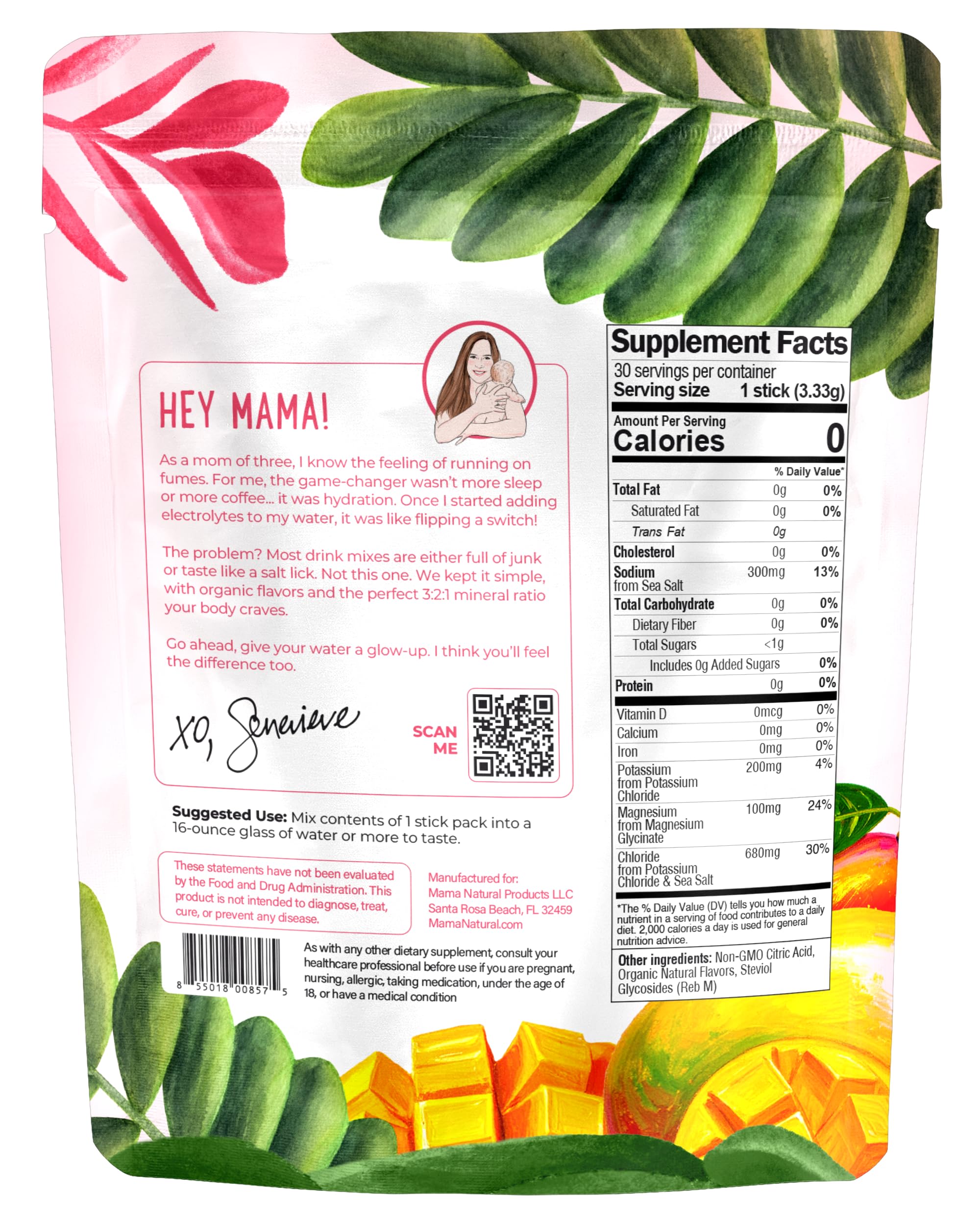 Third-party tested badge and gluten-free label on pack.