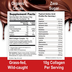 Prepared hot chocolate with Mama Natural collagen for a cozy drink.