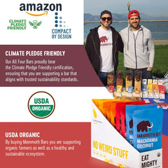 Mammoth Bar prebiotic goodness supports gut-friendly snacking options