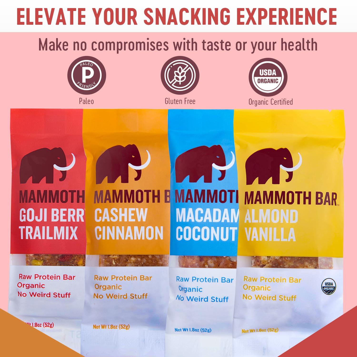 Mammoth Bar small-batch production emphasizes freshness in every bite