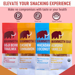 Mammoth Bar small-batch production emphasizes freshness in every bite