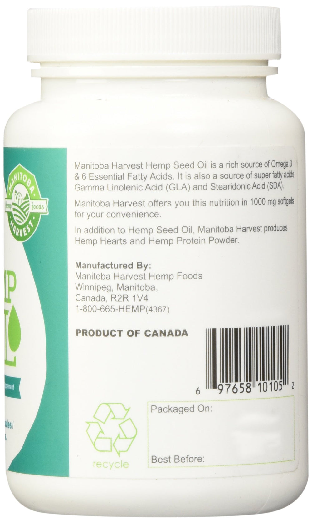 Manitoba Harvest 3-pack softgels, value and long shelf life