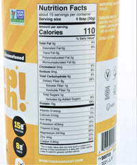 Manitoba Harvest hemp protein powder scoop for convenient serving in shakes