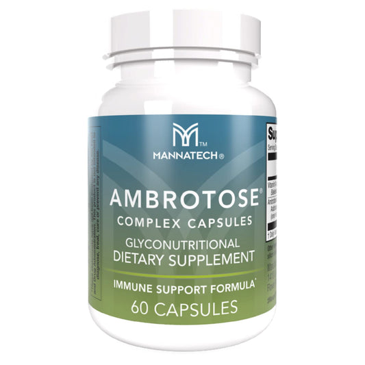Mannatech Ambrotose Complex bottle for immune support and general wellness