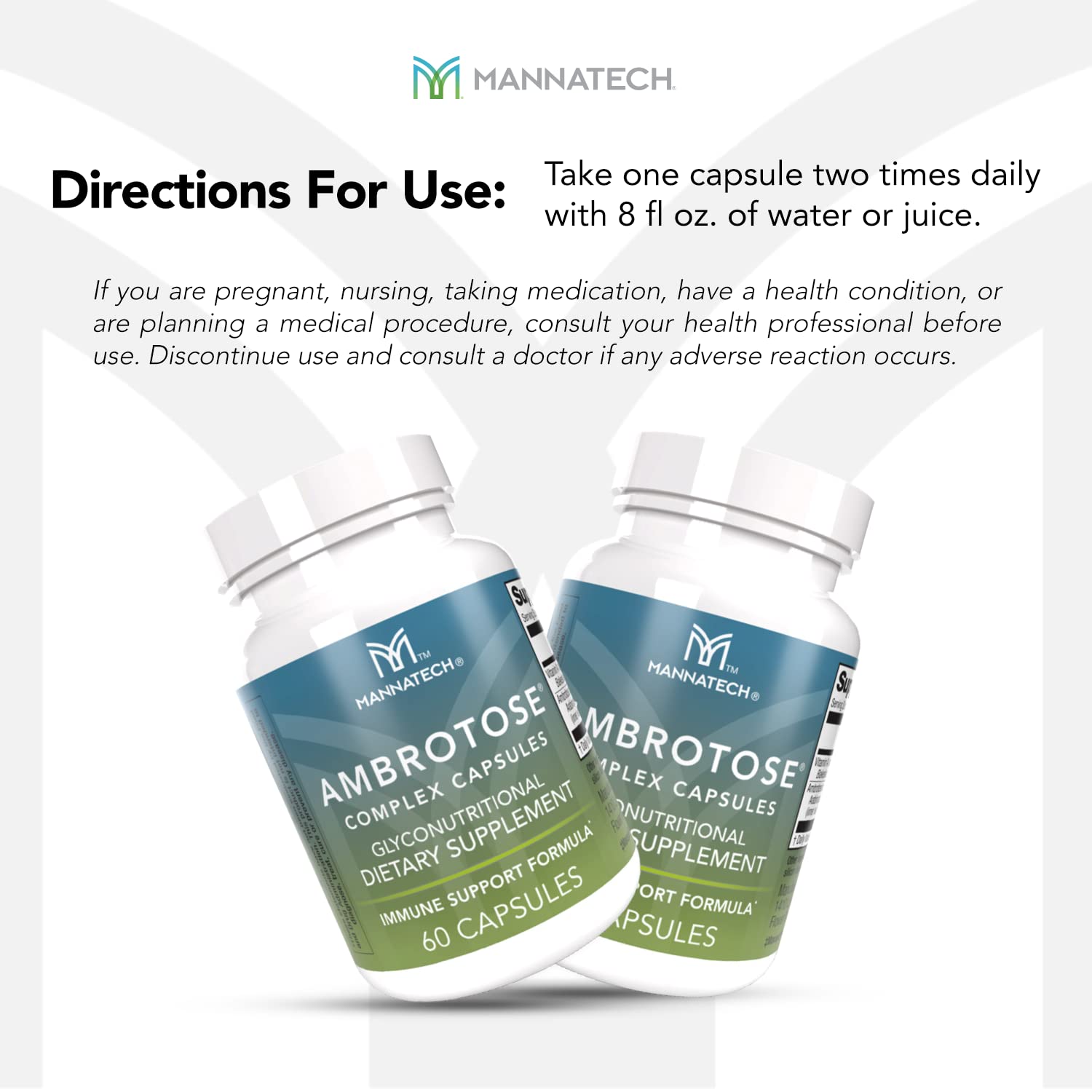 Mannatech Ambrotose Complex science graphic illustrating glyconutrients for cell communication