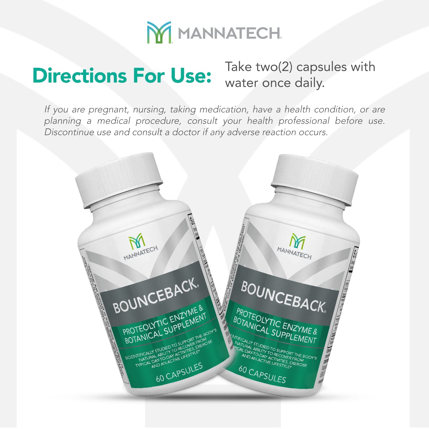 BounceBack bottle pictured in a workout setting suggesting ongoing joint comfort during activity.