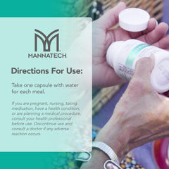 Mannatech daily-use capsules easy routine for ongoing gut support