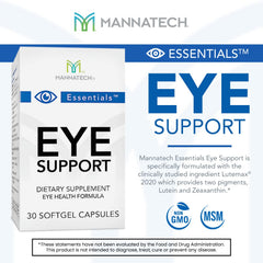 Close-up of lutein and zeaxanthin ingredients for visual comfort.