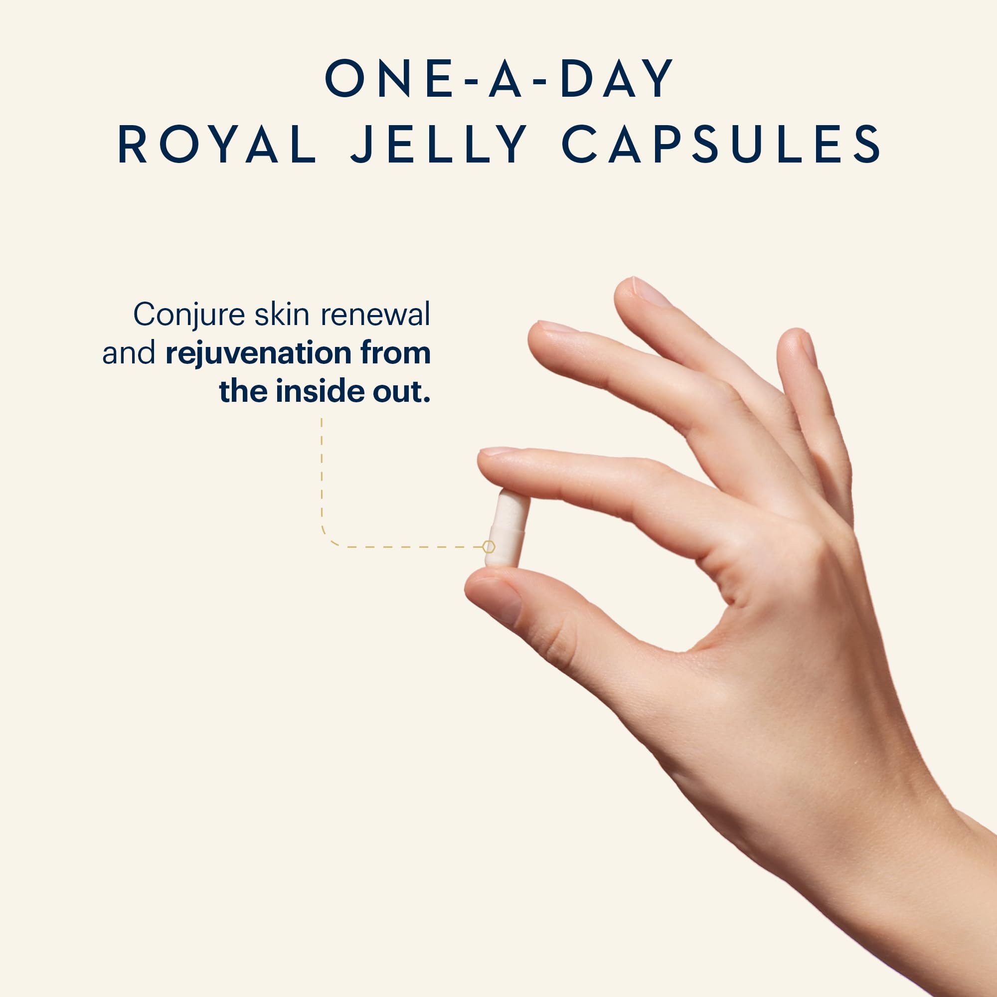 Manuka Health Royal Jelly capsules for nourishing skin from within.