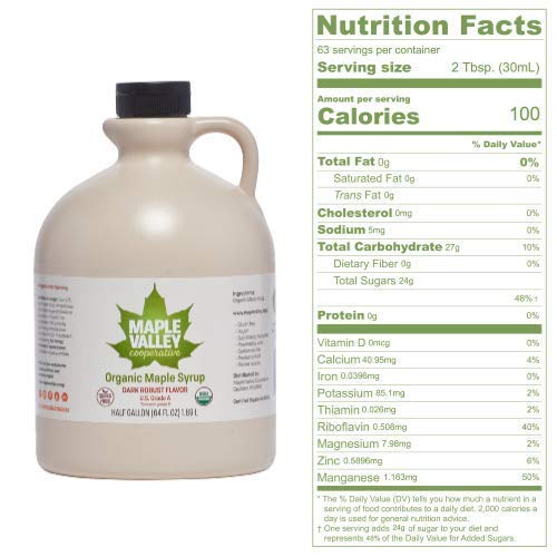 Maple Valley Master Cleanse kit bottle label closeup emphasizes organic quality