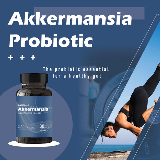 MAPUG Akkermansia probiotic capsules ready for daily gut health routine.