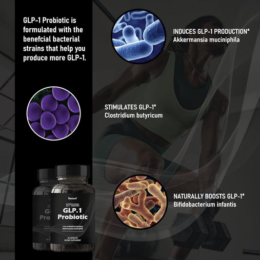Close-up of MAPUG GLP-1 probiotic capsule highlighting delayed-release design