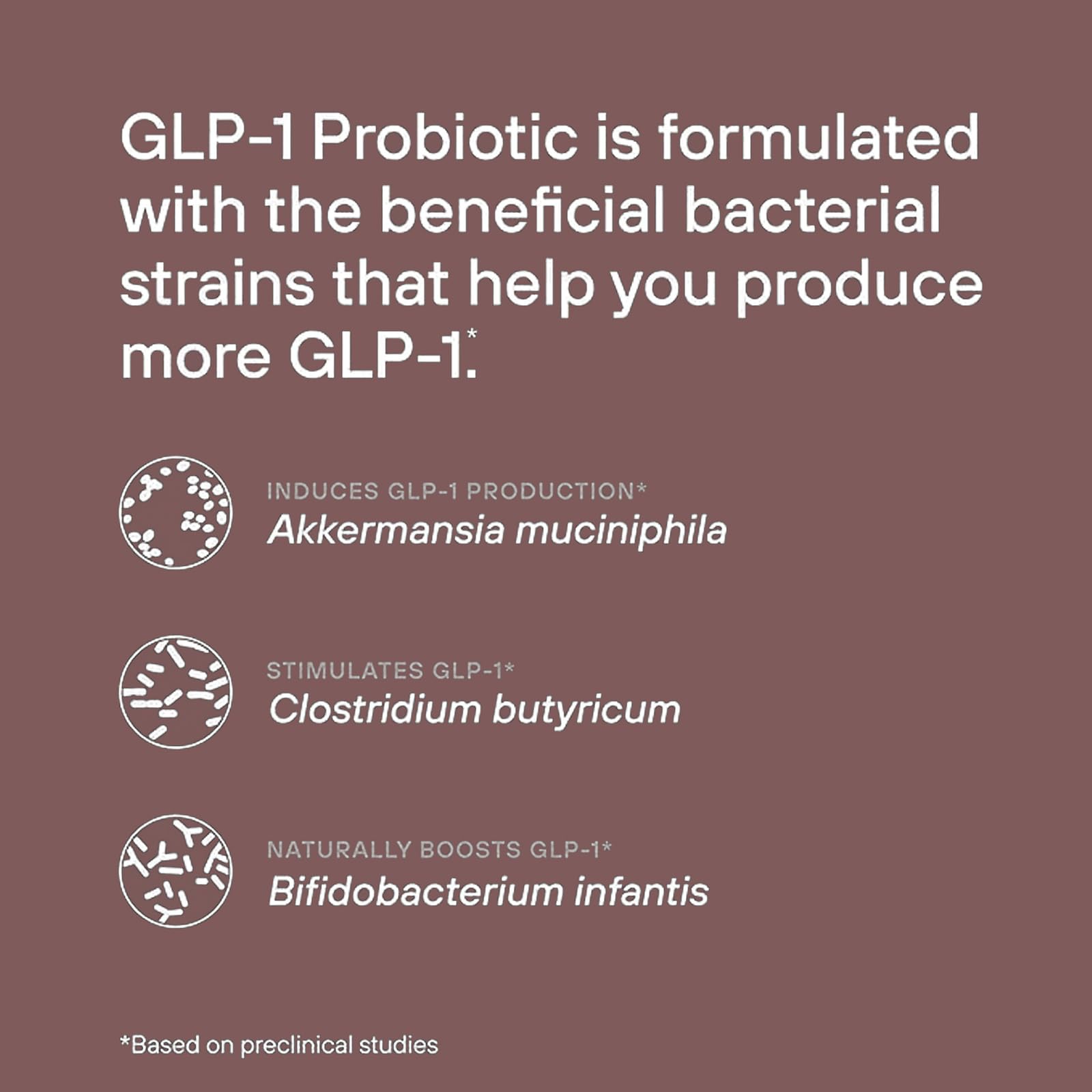 MAPUG GLP-1 Probiotic on shelf highlighting third-party tested quality.
