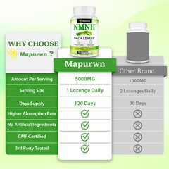 Mapurwn NMNH daily-use scene showing easy routine for NAD+ support.