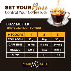 MariGold 15-serving bag highlights value and extended use.