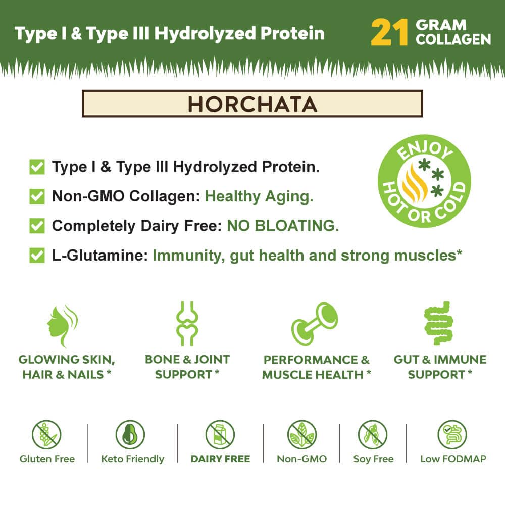MariGold dairy-free keto-friendly collagen boost in smoothie