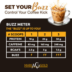 MariGold no added sugar option for a sugar-conscious drink